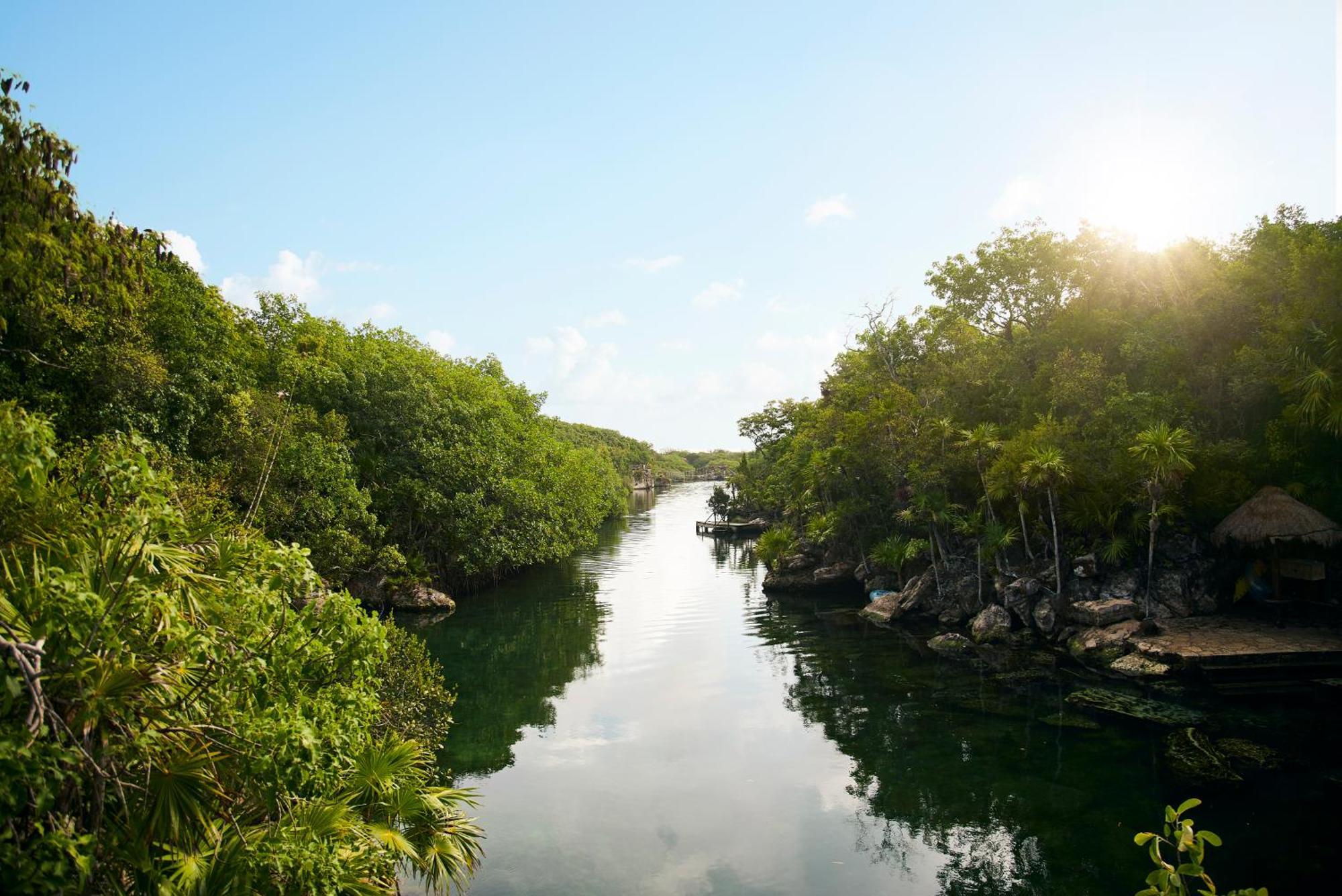 Hotel Xcaret Arte - All Parks All Fun Inclusive - Adults Only Xcaret Park Esterno foto Río Sacbé