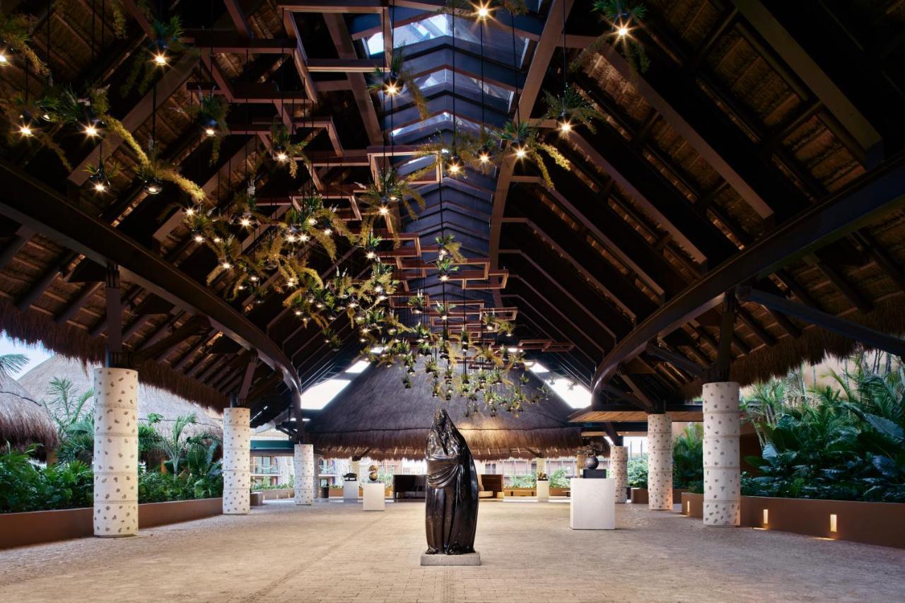 Hotel Xcaret Arte - All Parks All Fun Inclusive - Adults Only Xcaret Park Esterno foto The lobby of the resort