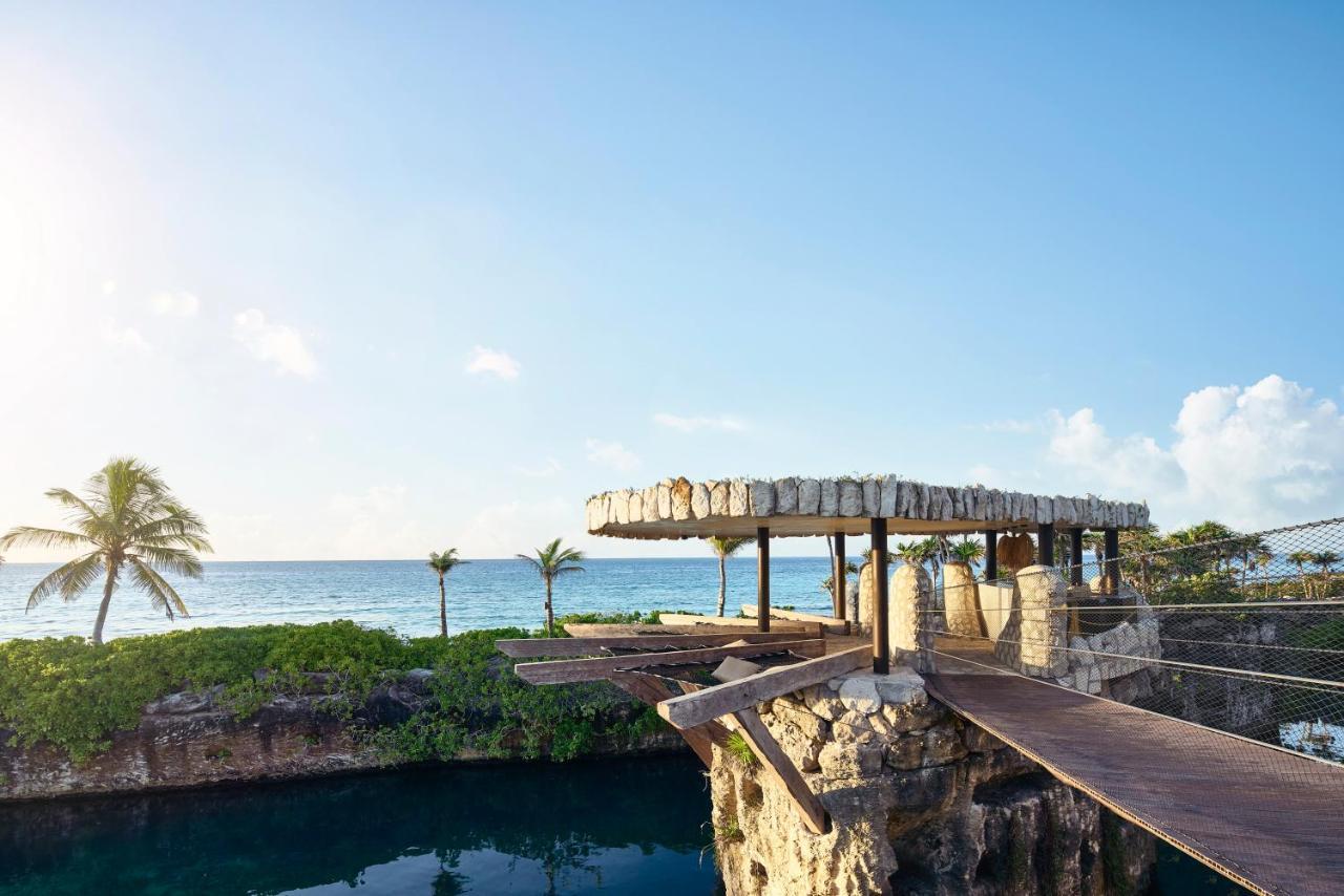 Hotel Xcaret Arte - All Parks All Fun Inclusive - Adults Only Xcaret Park Esterno foto The view from the ruins of El Castillo