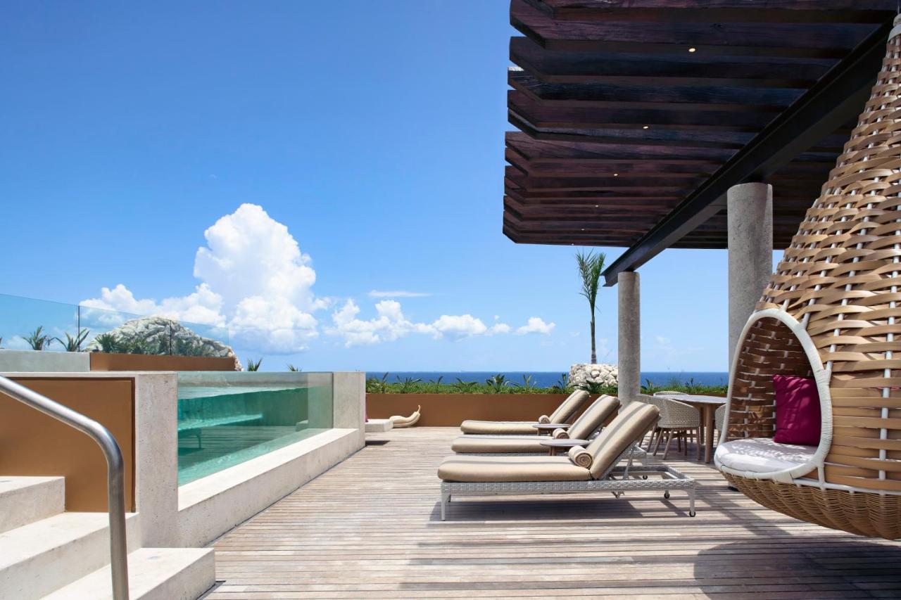 Hotel Xcaret Arte - All Parks All Fun Inclusive - Adults Only Xcaret Park Esterno foto Rooftop pool at the hotel