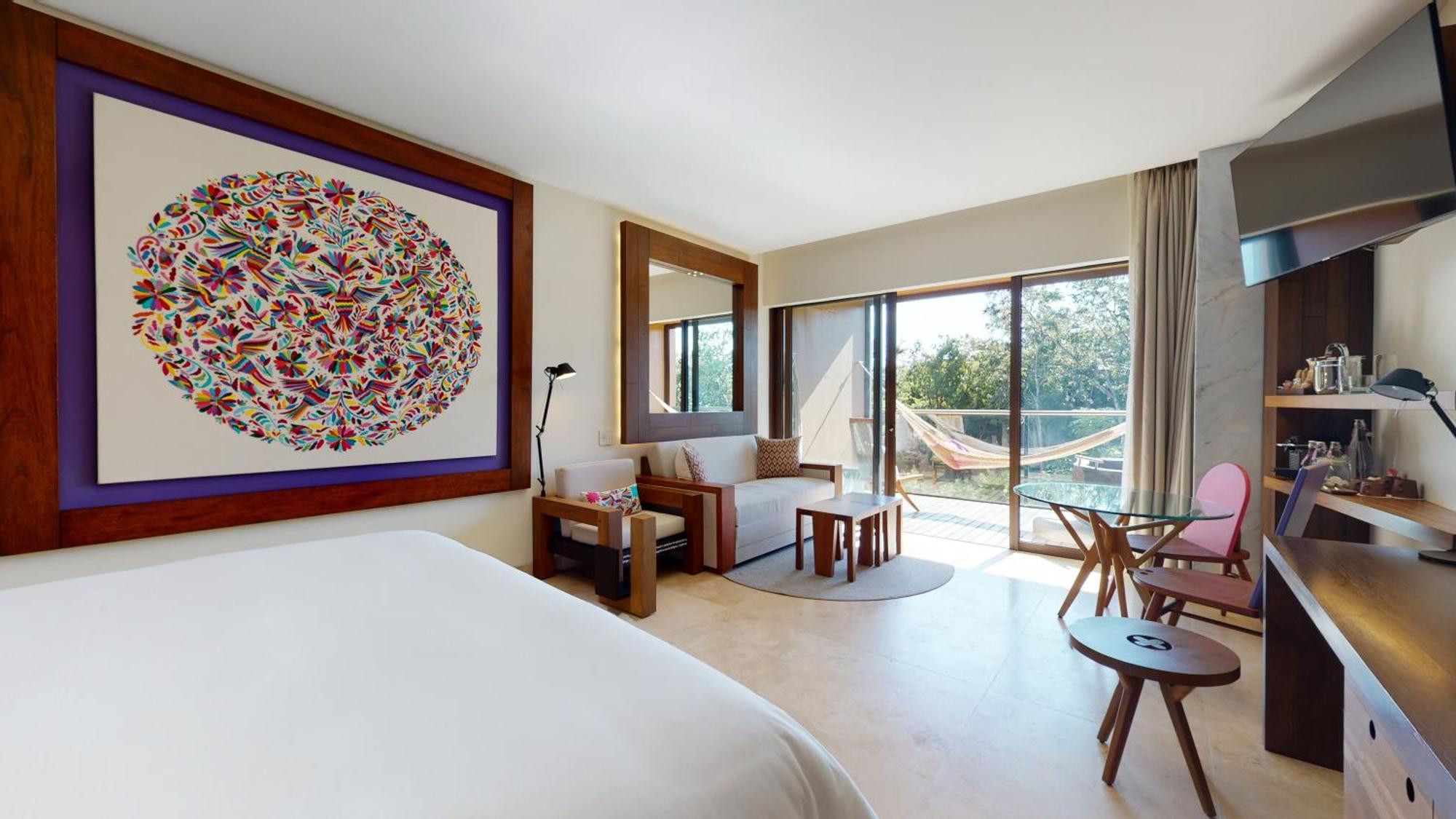 Hotel Xcaret Arte - All Parks All Fun Inclusive - Adults Only Xcaret Park Esterno foto A room at the hotel