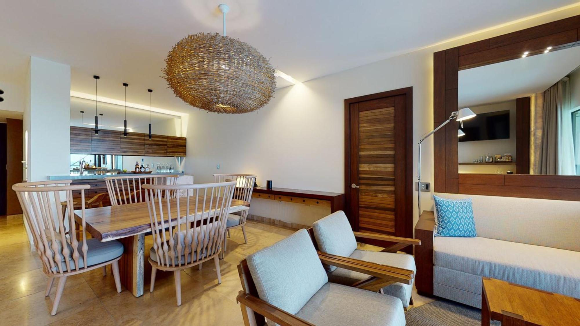 Hotel Xcaret Arte - All Parks All Fun Inclusive - Adults Only Xcaret Park Esterno foto A living room at the resort