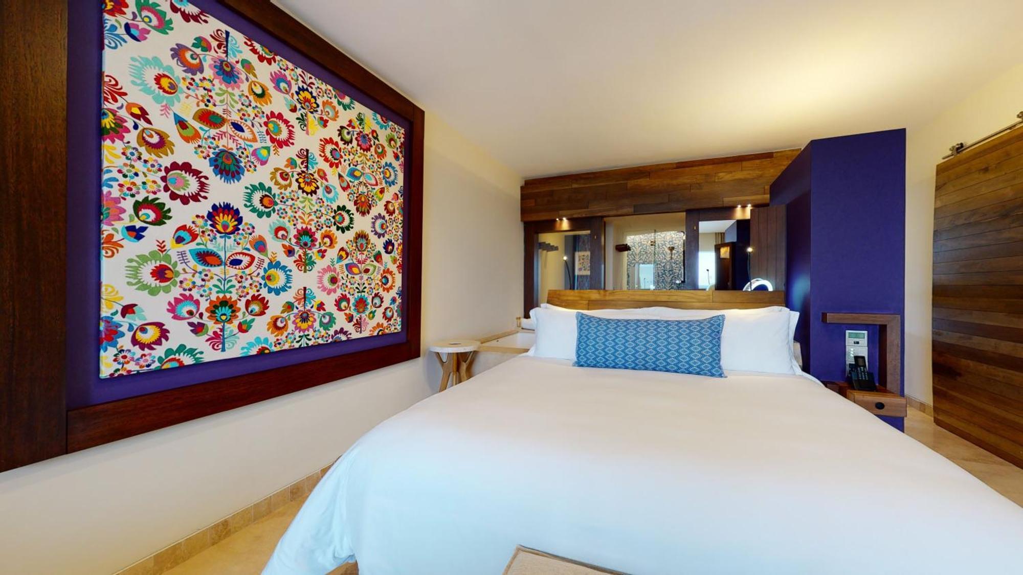 Hotel Xcaret Arte - All Parks All Fun Inclusive - Adults Only Xcaret Park Esterno foto A bedroom at the hotel