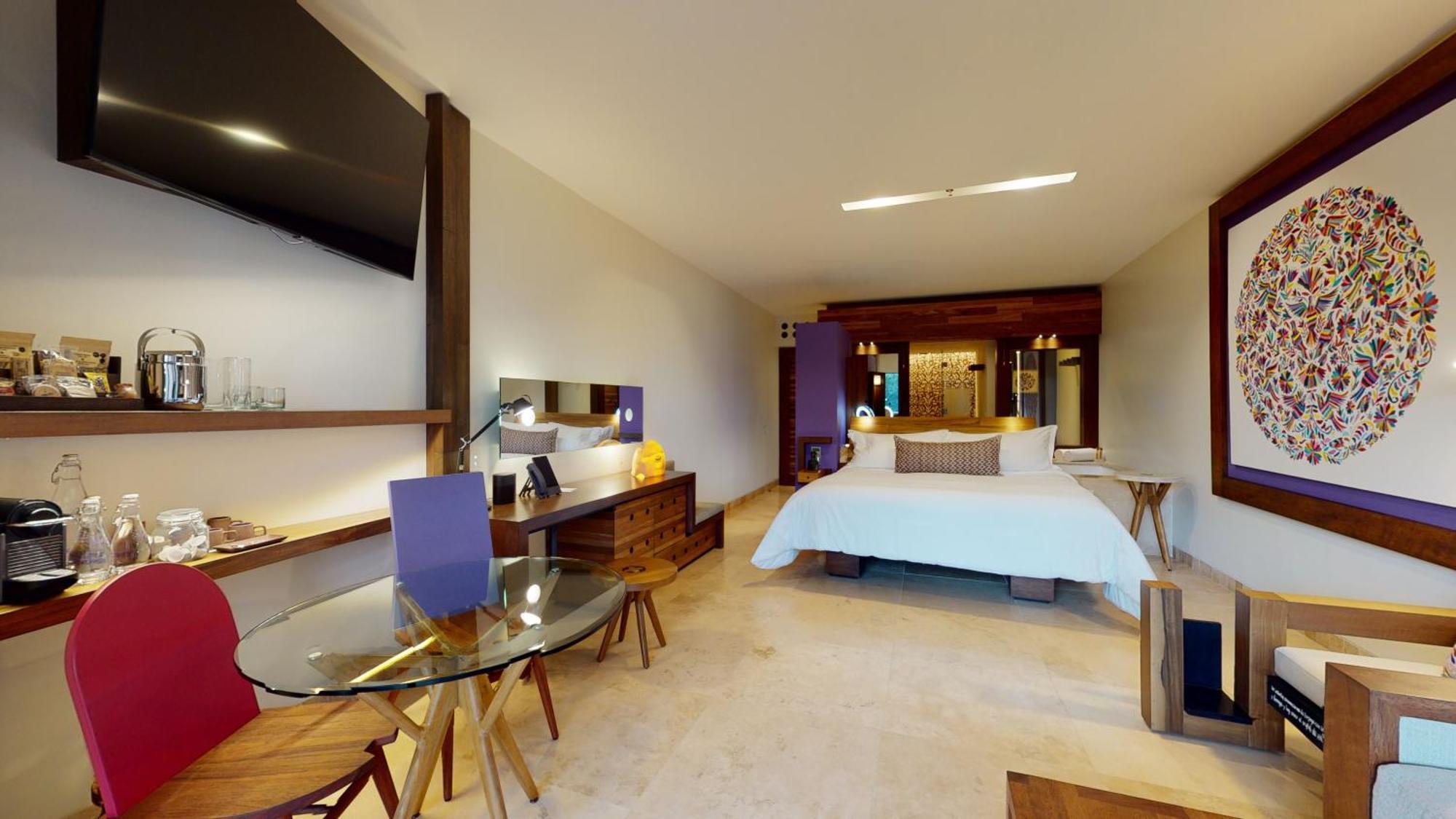 Hotel Xcaret Arte - All Parks All Fun Inclusive - Adults Only Xcaret Park Esterno foto A room at the hotel